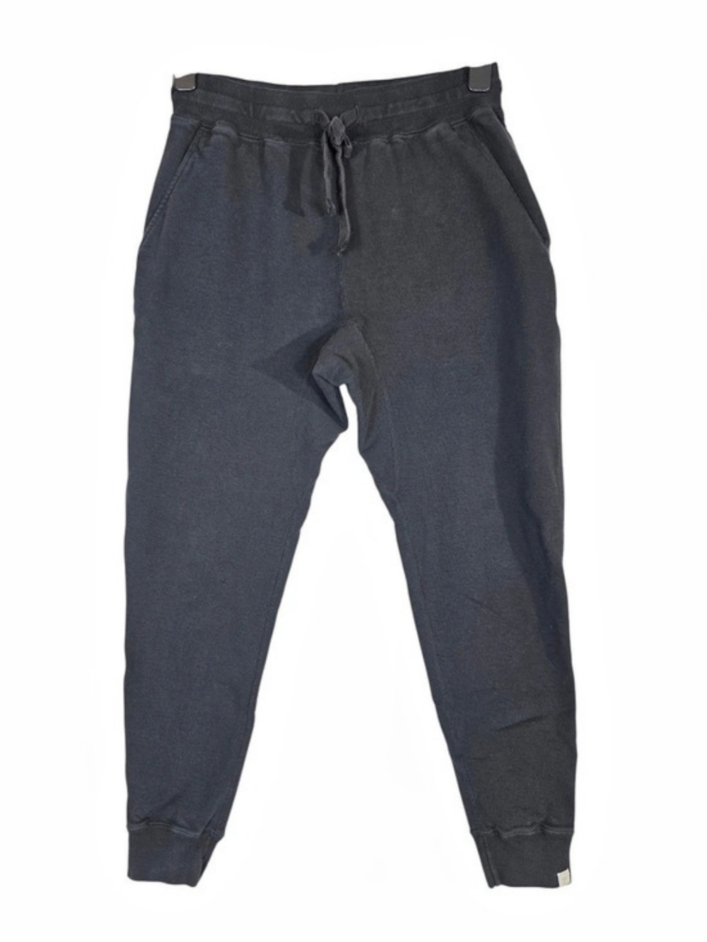 TKEES terry Cotton Core Jogger Pants in Black Size 1 Fit Small